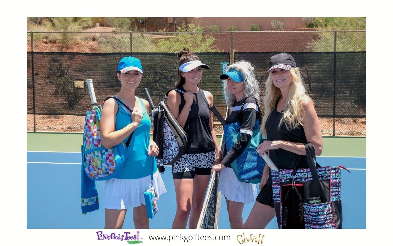 Fashionable & Stylish Tennis Bags for Sale from Pink Golf Tees