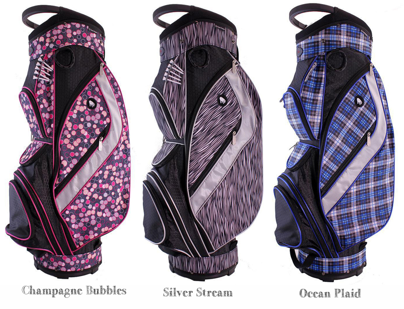 New Galaxy Ladies Golf Bags - Pink Golf Tees